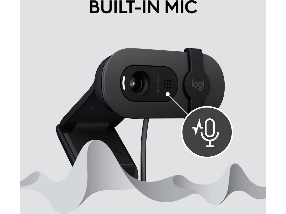 Logitech Brio 100 Full HD webkamera (graphite) Webkamera