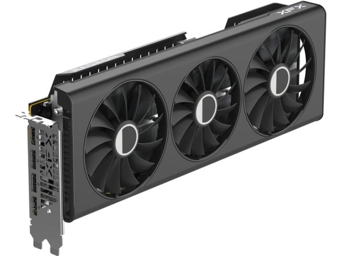 XFX Speedster QICK 319 Radeon RX 7700 XT Black Skjermkort
