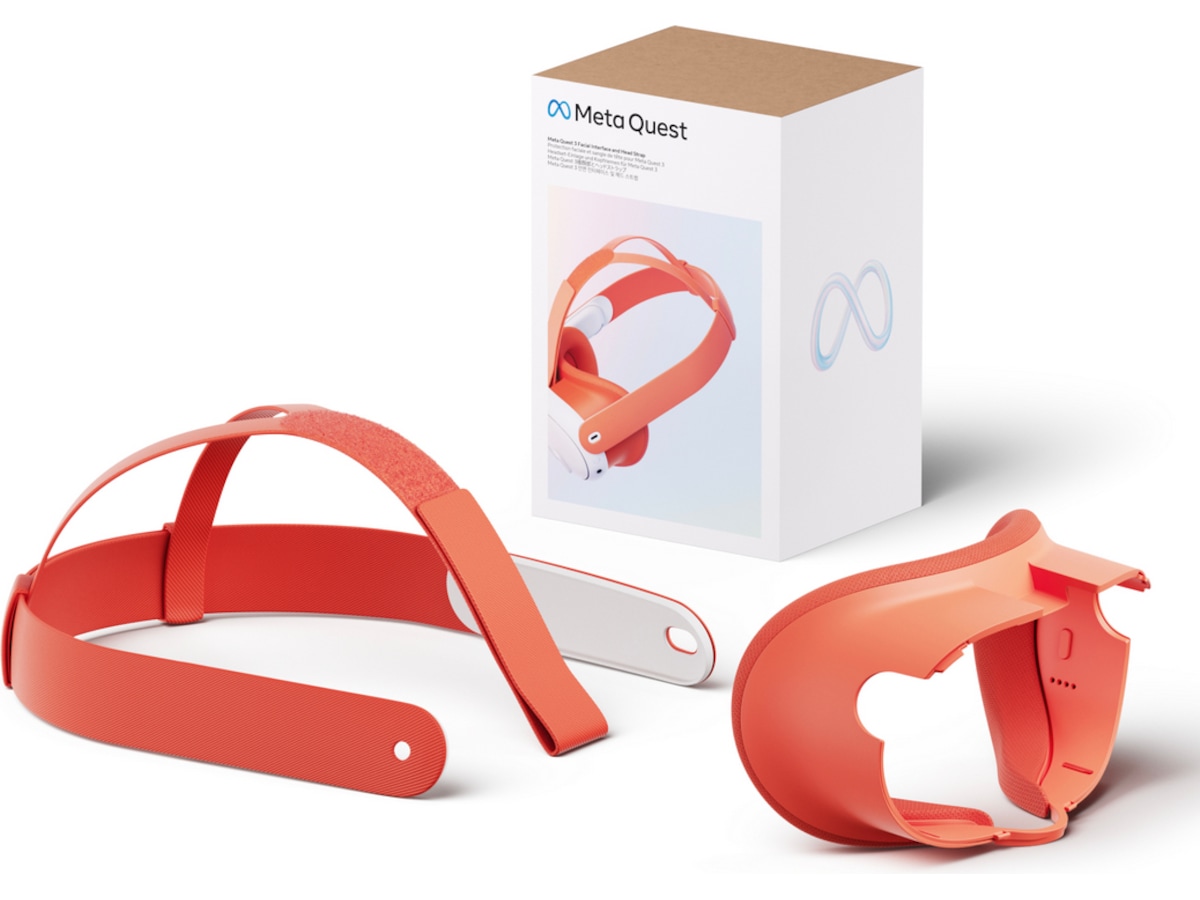 Meta Ansiktsflate og hodebånd (oransje) VR-tilbehør