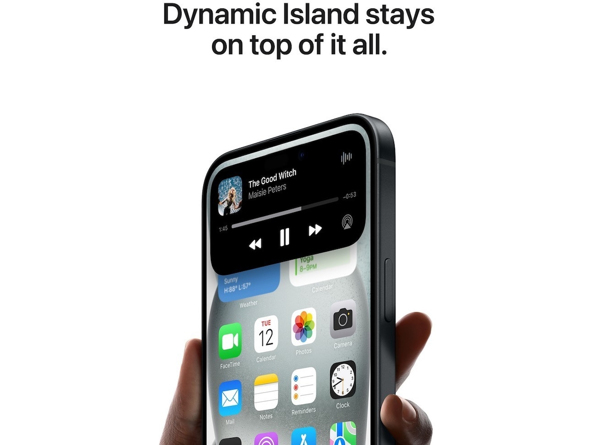 iPhone 15 256GB (blå) Mobiltelefoner