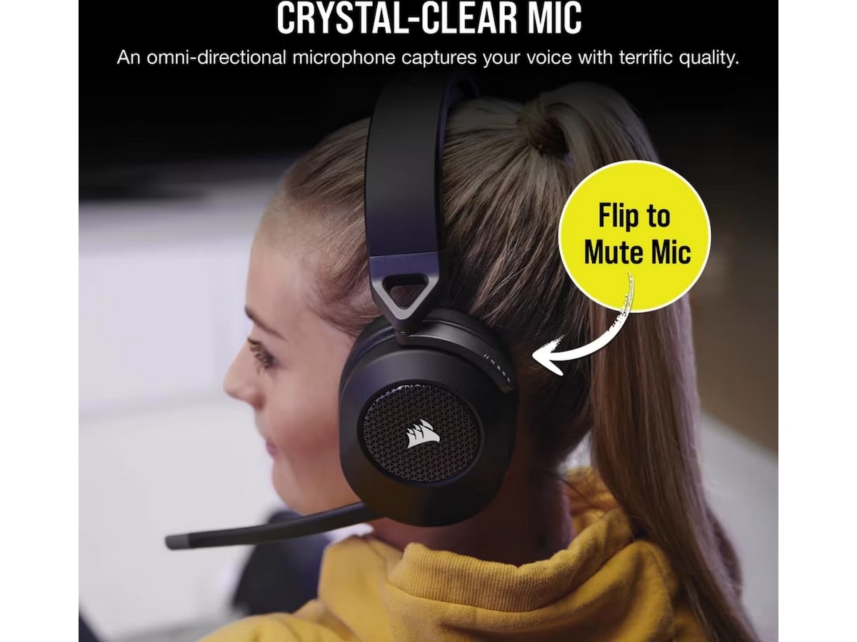 Corsair HS65 Trådløst Headset (sort) Gamingheadset