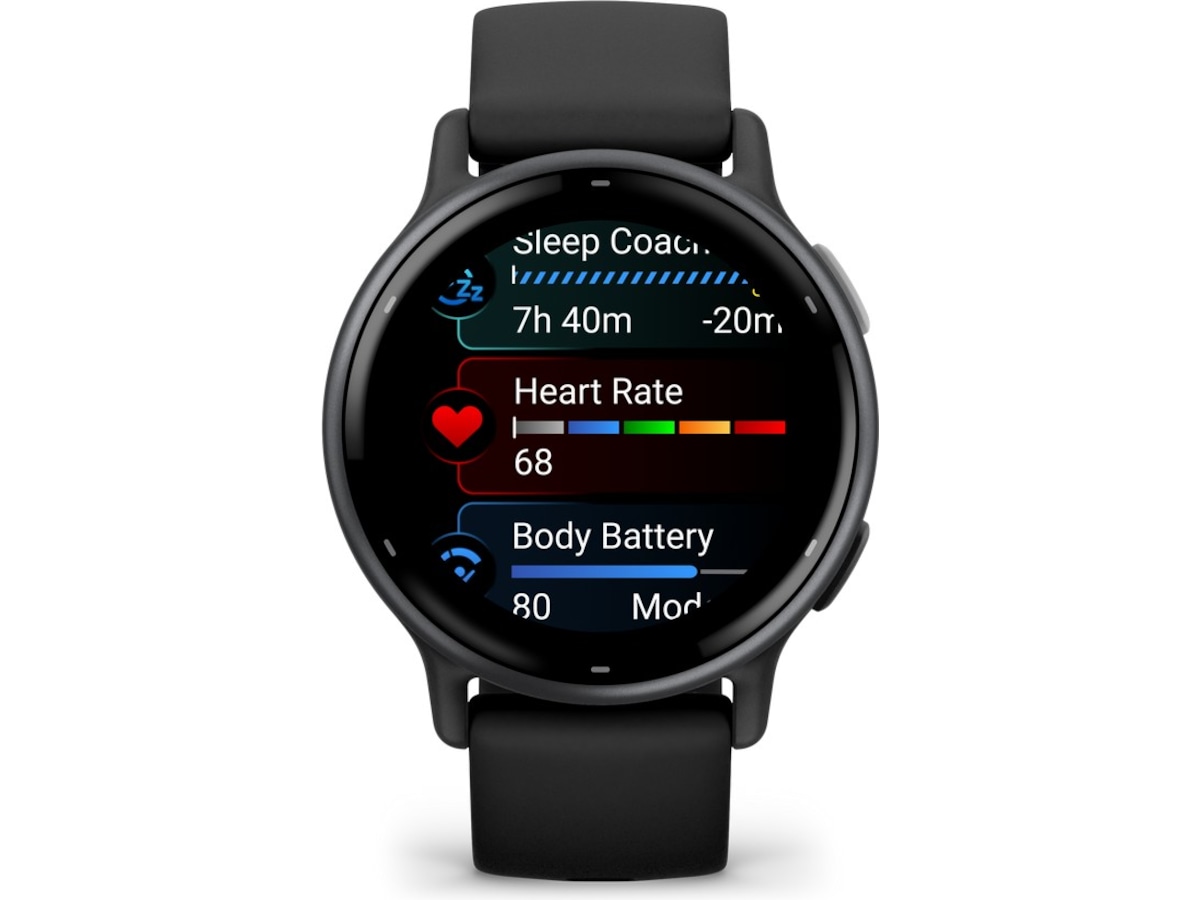 Garmin vivoactive 5 AMOLED Smartklokke (black/slate) Smartklokker