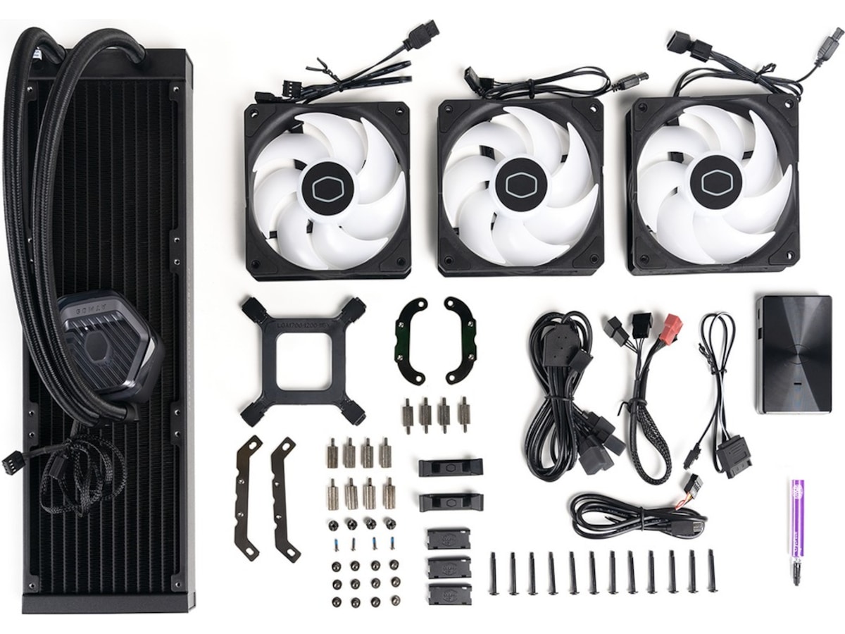 Cooler Master Liquid 360 Atmos ARGB CPU Kjøler (sort) CPU - Vannkjøling