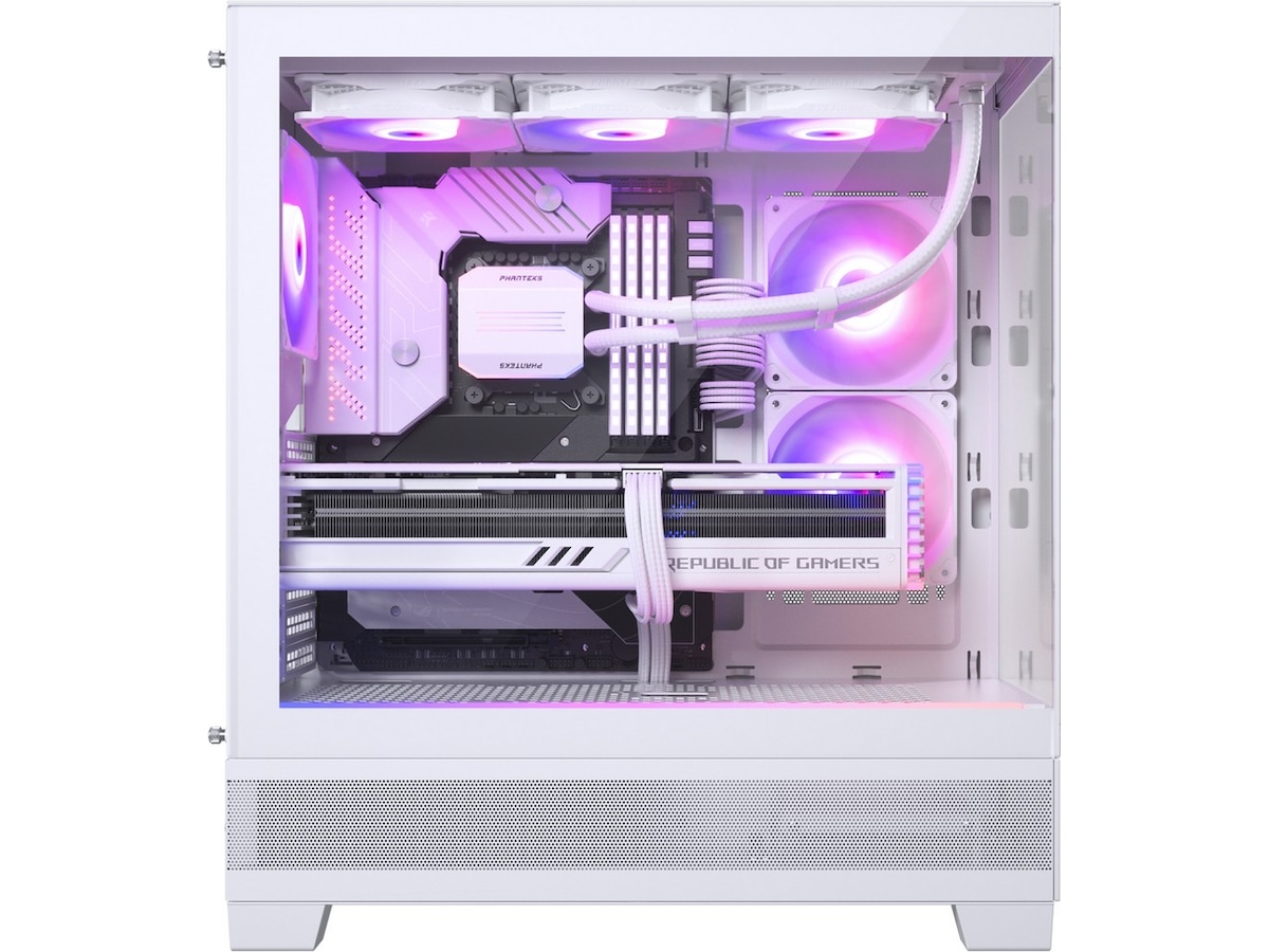 Phanteks XT View Mid Tower (hvit) Midi tower