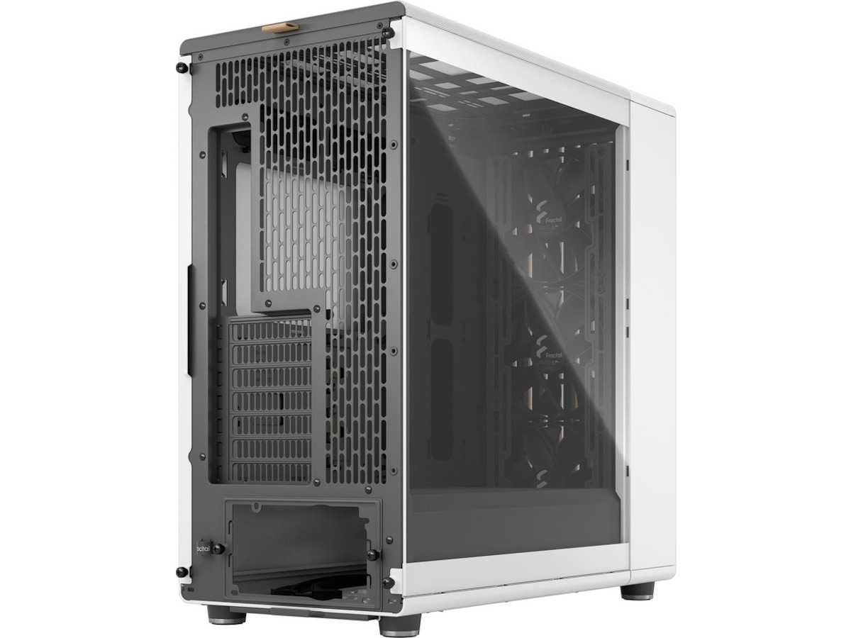 Fractal Design North XL TG Clear Mid Tower (hvit) Midi tower