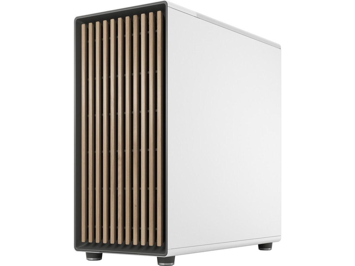 Fractal Design North XL TG Clear Mid Tower (hvit) Midi tower