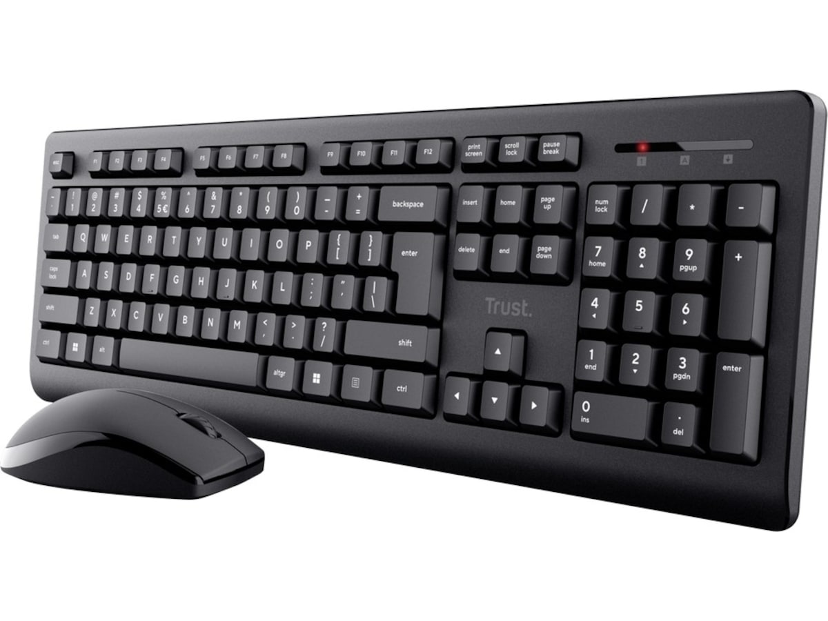 Trust Primo Trådløs Tastatur & Mus Mus & tastatur -kombipakker