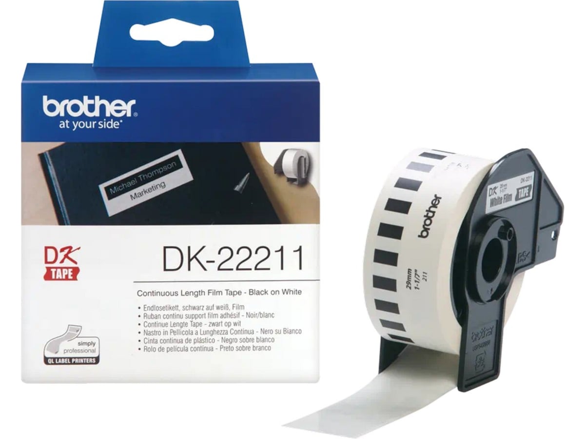 Brother DK22211 Endless Film white Label-produkter