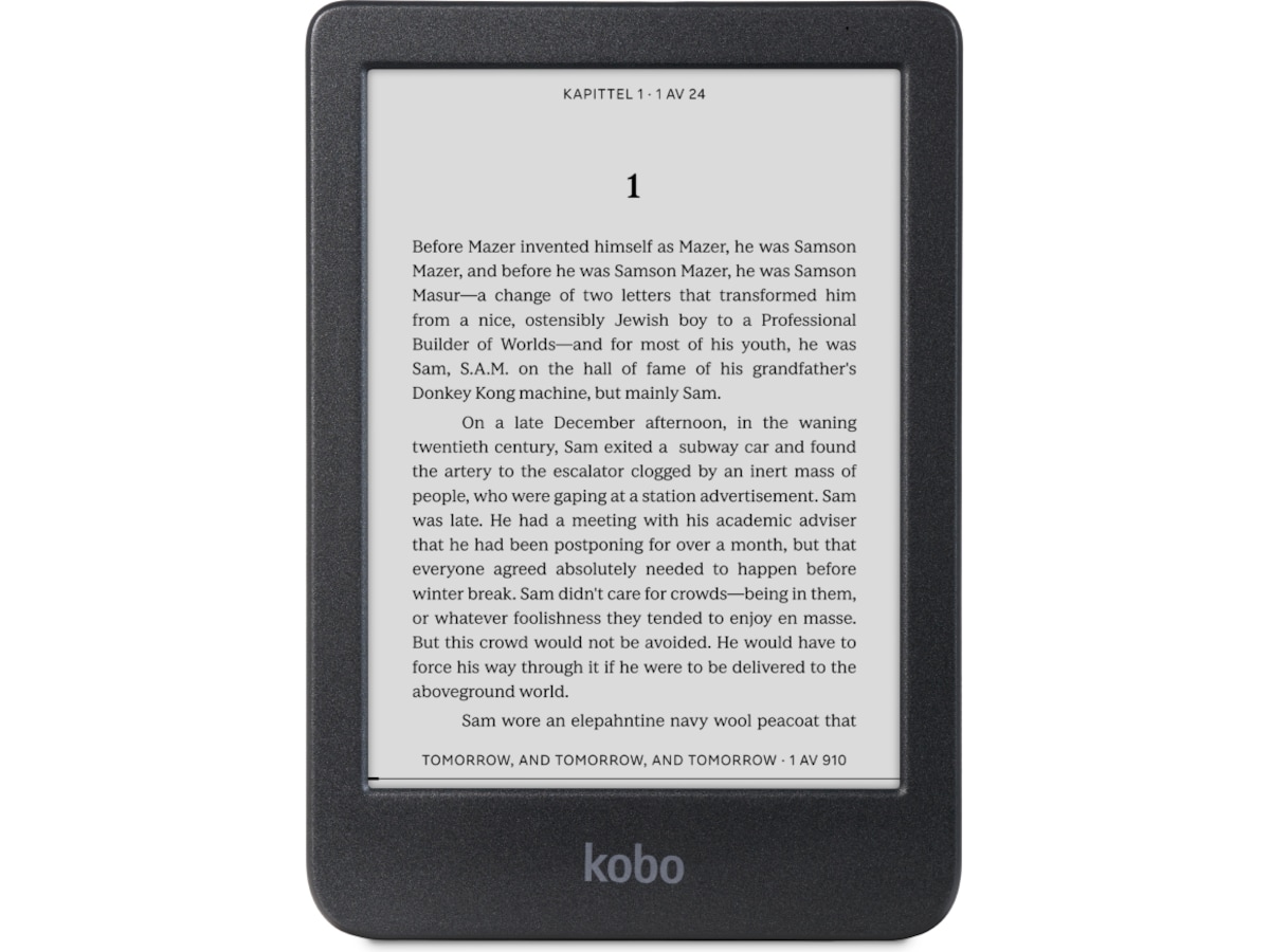 Kobo Clara BW 6" 16GB (sort) Lesebrett
