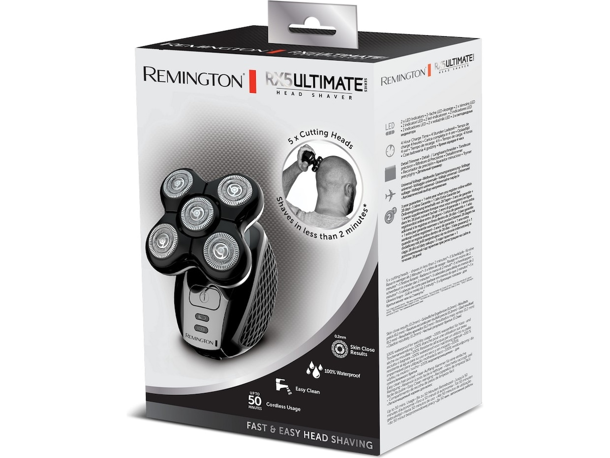 Remington Ultimate Series RX5 Head Shaver XR1500 Barbermaskiner