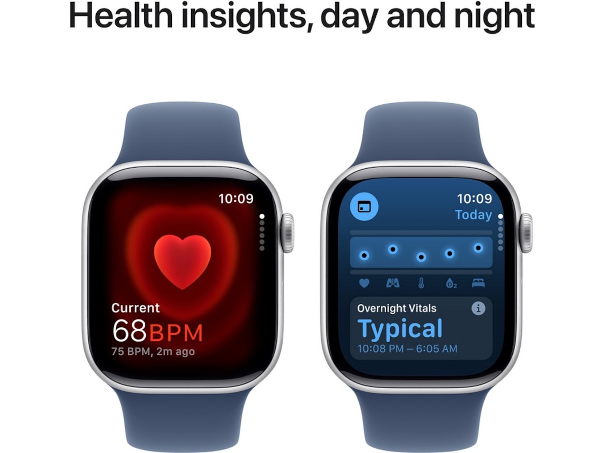 Apple Watch Series 10 GPS 42mm Aluminium (sølv) Smartklokker