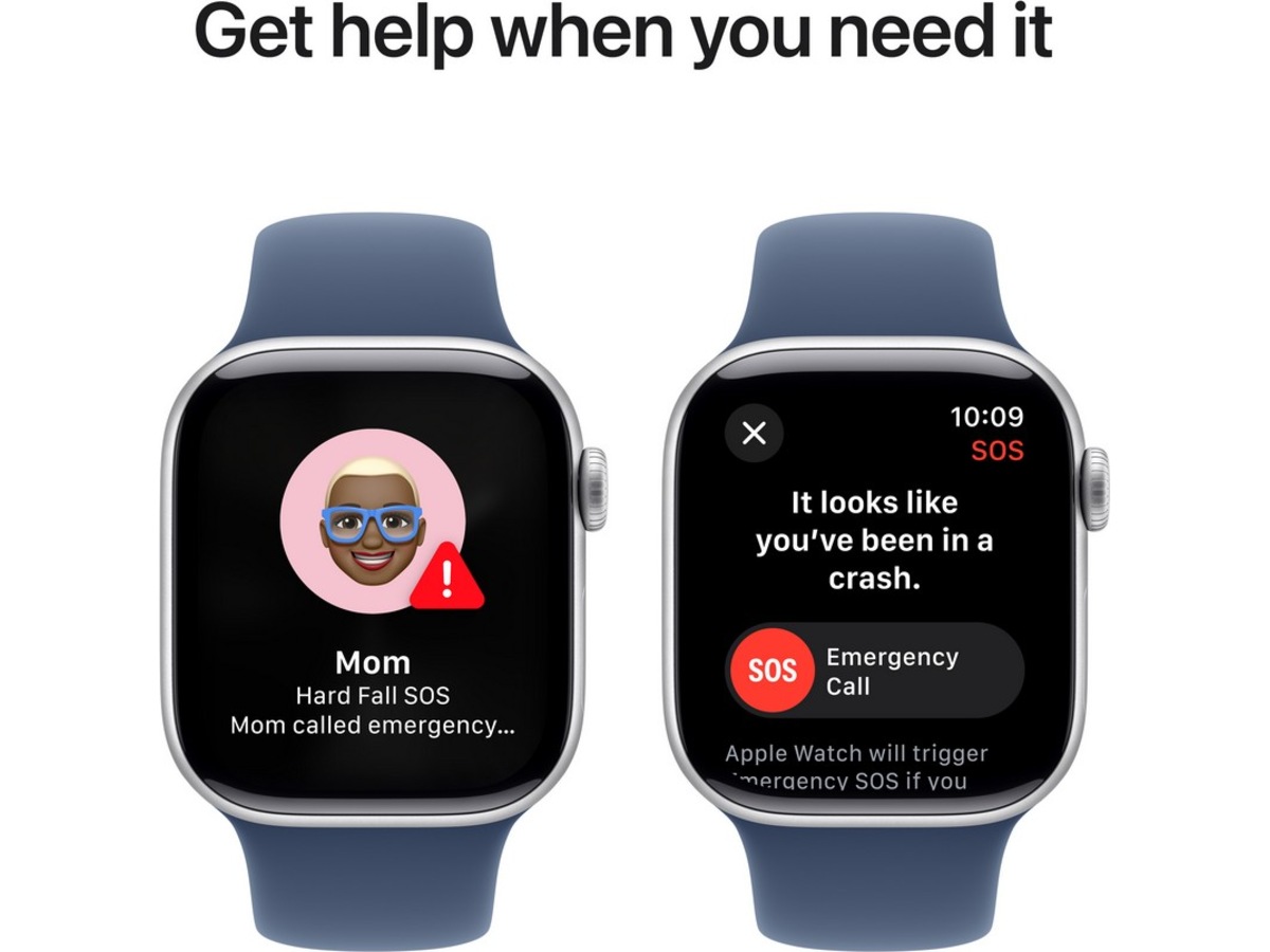 Apple Watch Series 10 GPS 42mm Aluminium (sølv) Smartklokker