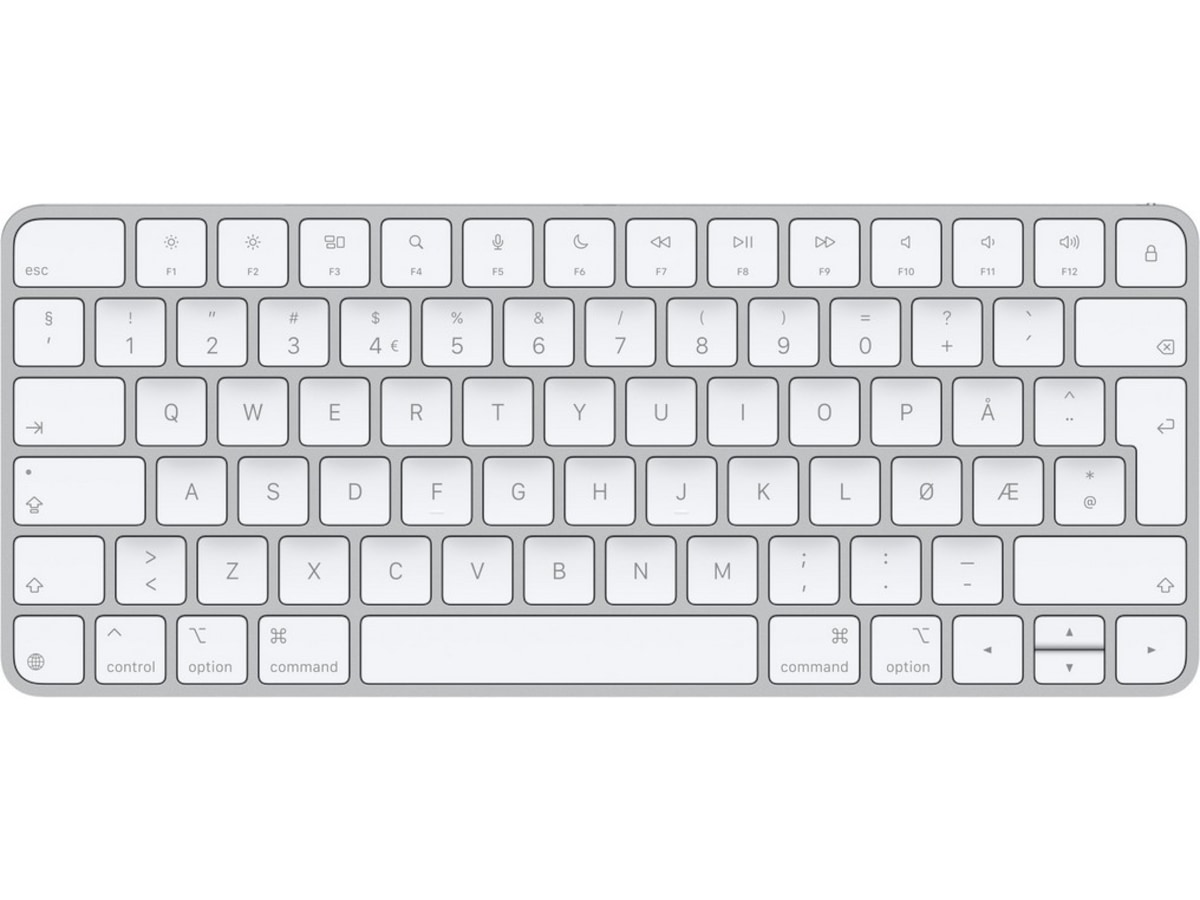 Apple Magic Keyboard (hvit) Tastatur