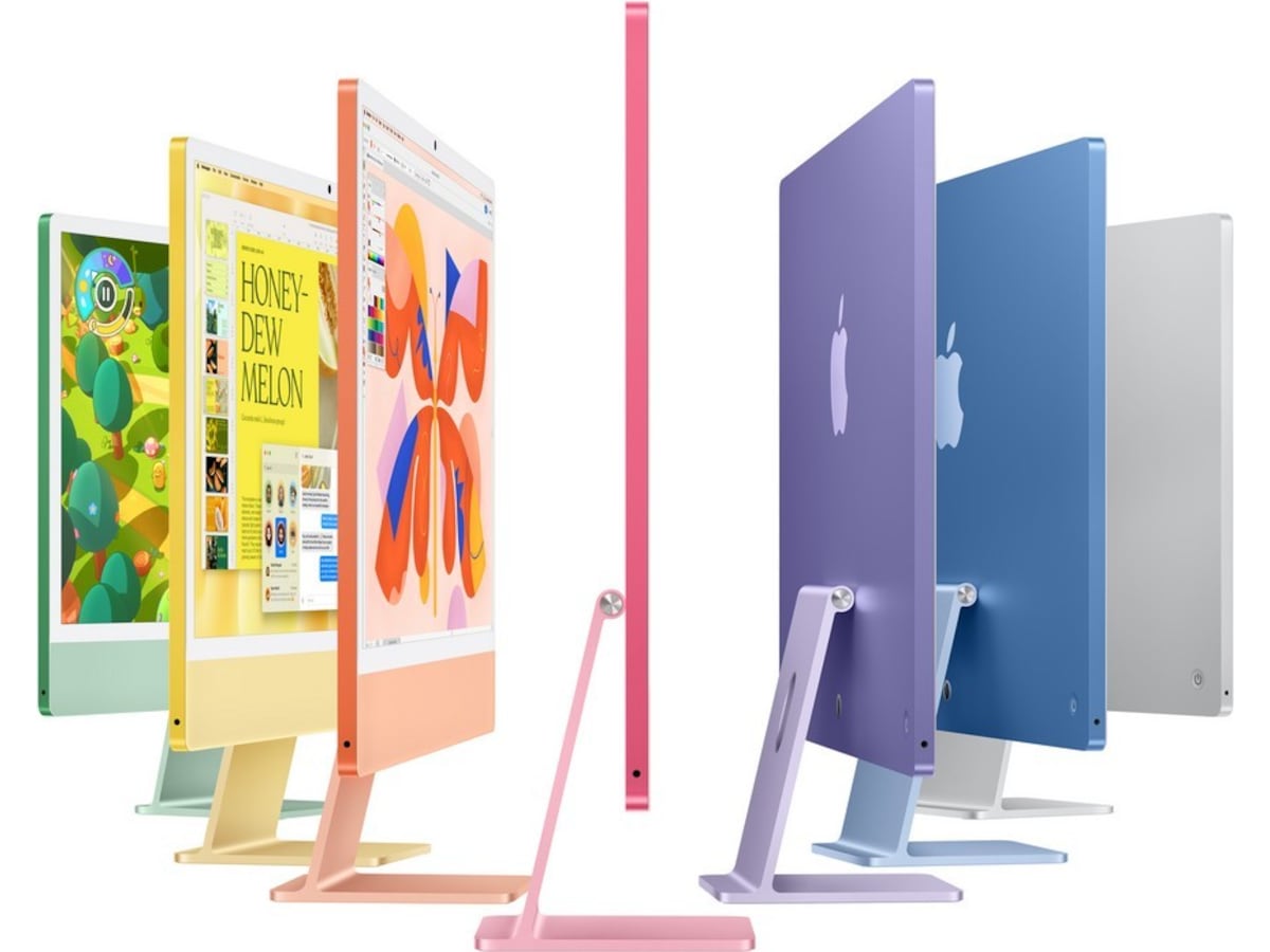 iMac 24 4.5K (2024) 256GB (grønn) Stasjonær PC