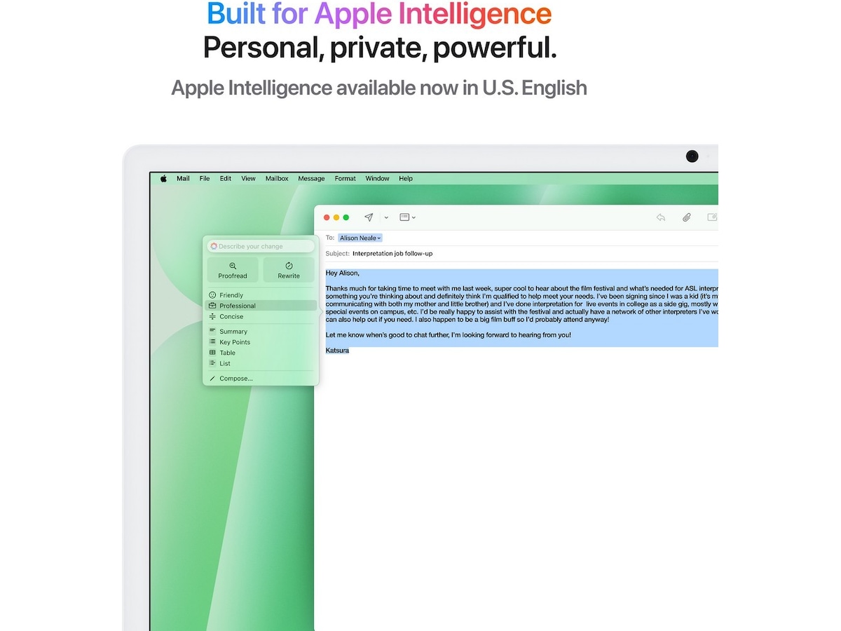 iMac 24 4.5K (2024) 256GB (grønn) Stasjonær PC