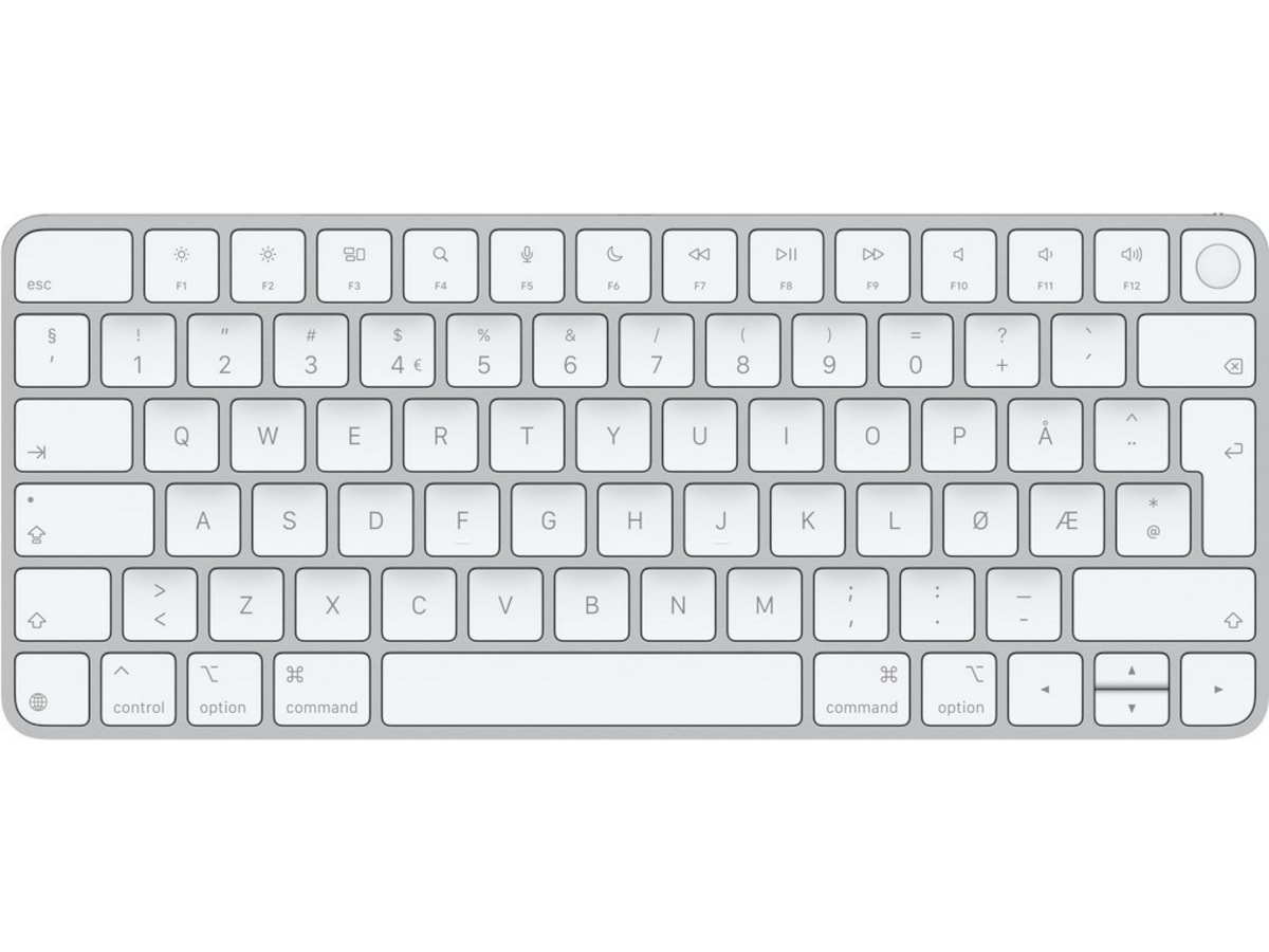 Apple Magic Keyboard Touch ID (hvit) Tastatur