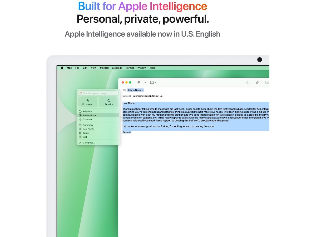 iMac 24 4.5K (2024) 512GB (grønn) Stasjonær PC
