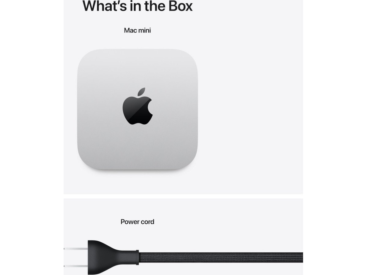 Mac Mini M4 (2024) 512GB Stasjonær PC