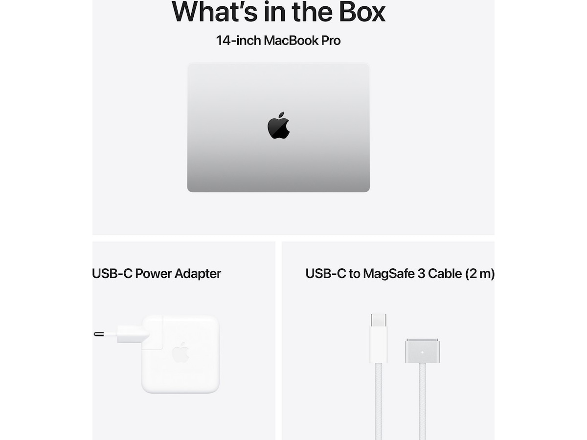 MacBook Pro 14 M4 Pro (2024) 512GB (sølv) PC - Bærbar / laptop