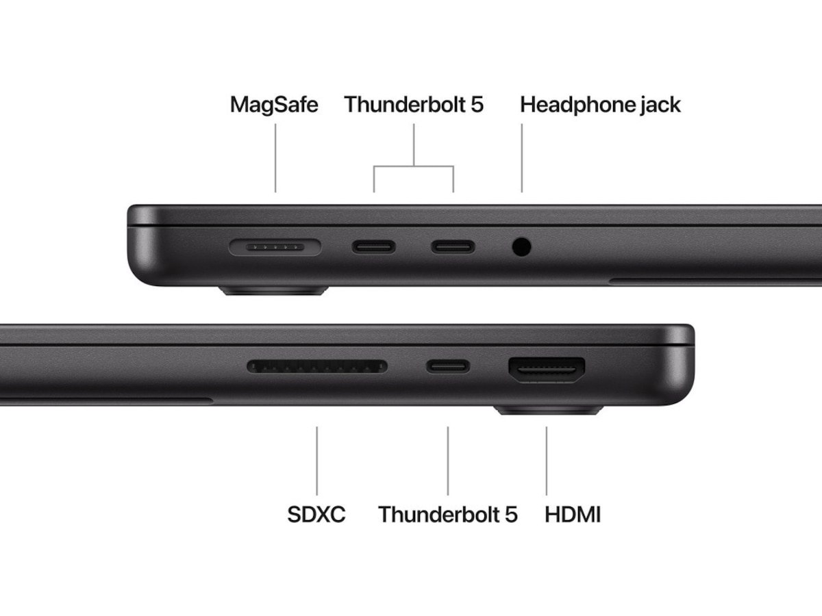 MacBook Pro 14 M4 Max (2024) 1TB (stellarsvart) PC - Bærbar / laptop