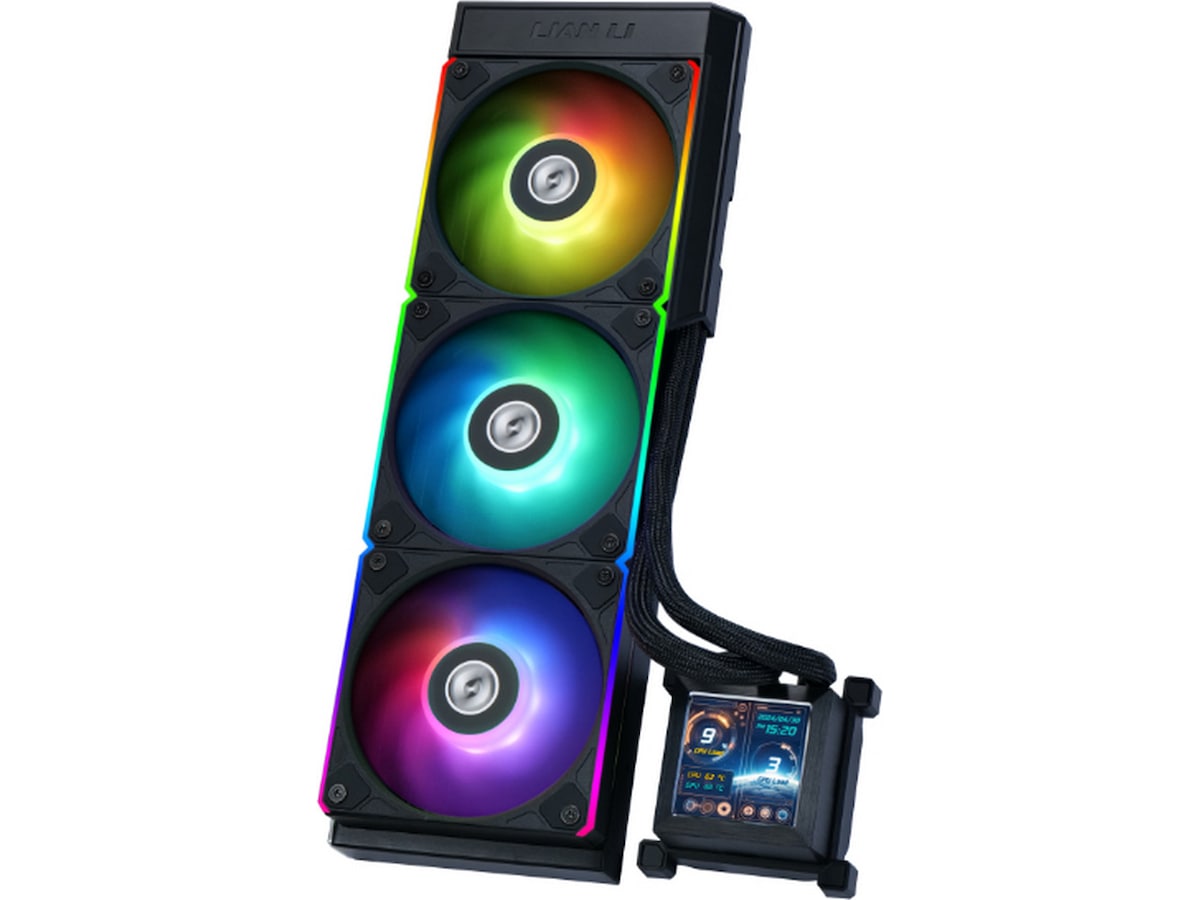 Lian Li HydroShift LCD 360N (sort) CPU - Vannkjøling