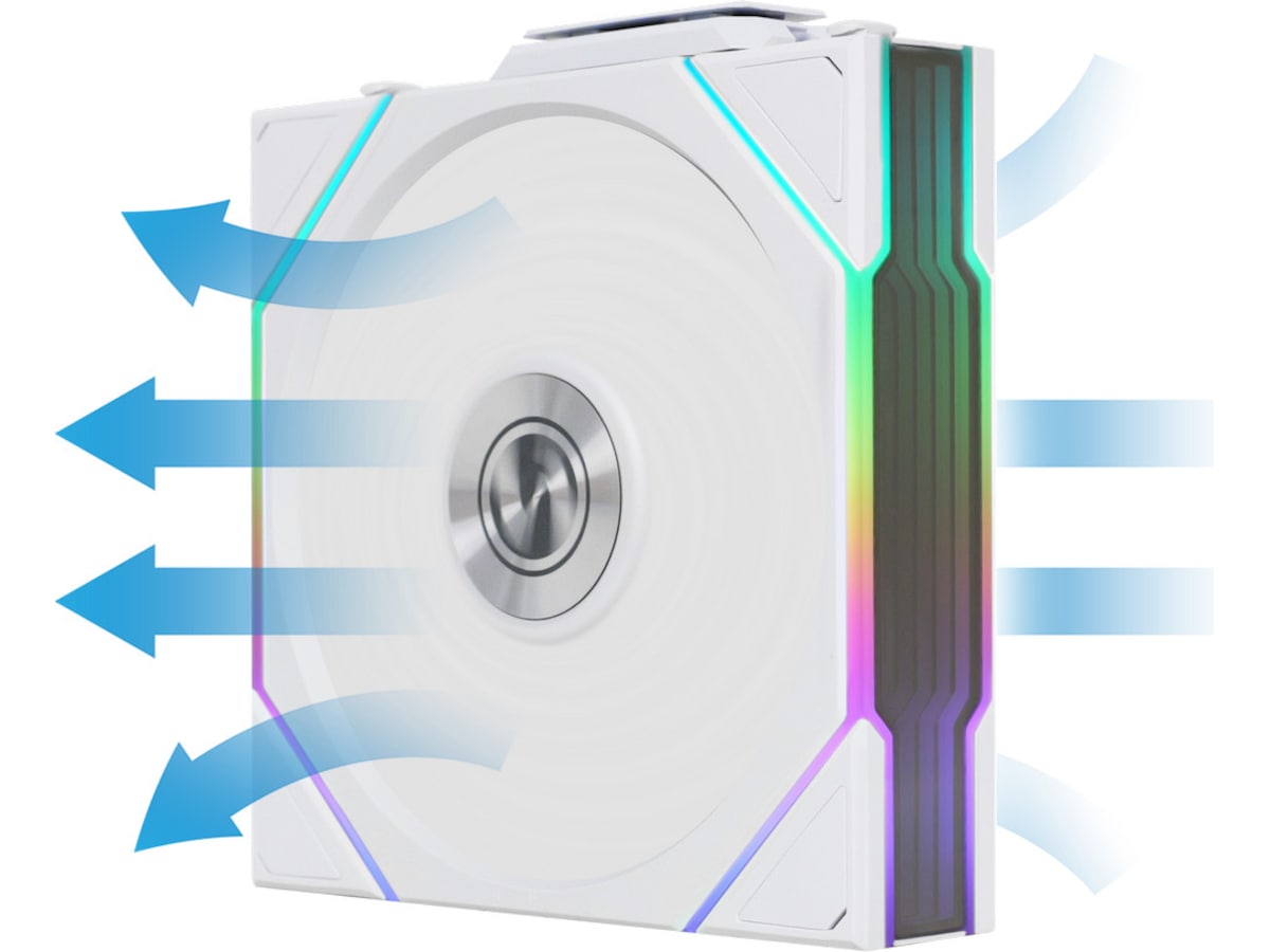 Lian Li UNI FAN TL Wireless Reverse (hvit) Vifter