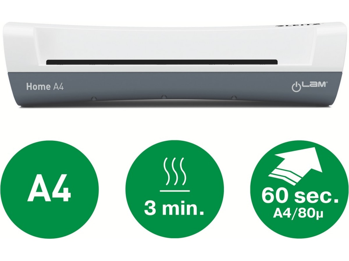 Leitz lamineringsmaskin iLAM Home A4 Lamineringsmaskiner