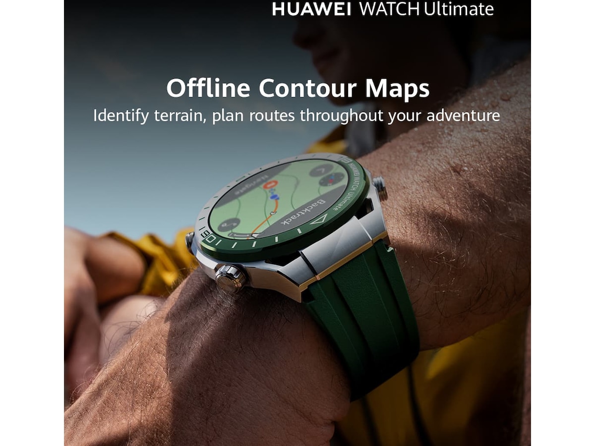Huawei Watch Ultimate 48mm GPS (freeway green) Smartklokker