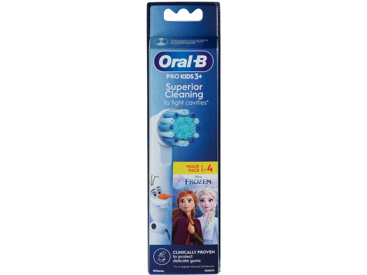 Oral-B Frozen Refill tannbørstehoder 4 pack Tannbørstehoder