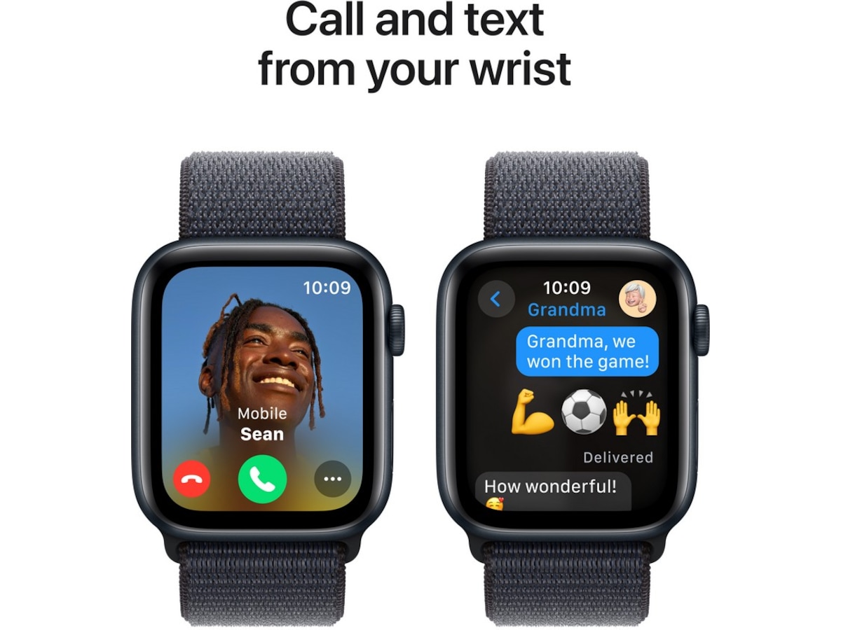 Apple Watch SE 44mm GPS  Aluminium (midnatt) -B-Grade Demo klokker