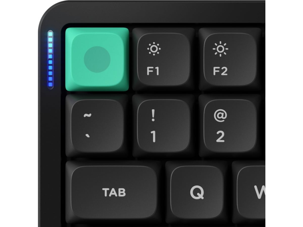 NuPhy Air75 V3 trådløst gaming tastatur (nebula black / red nano) Gamingtastatur