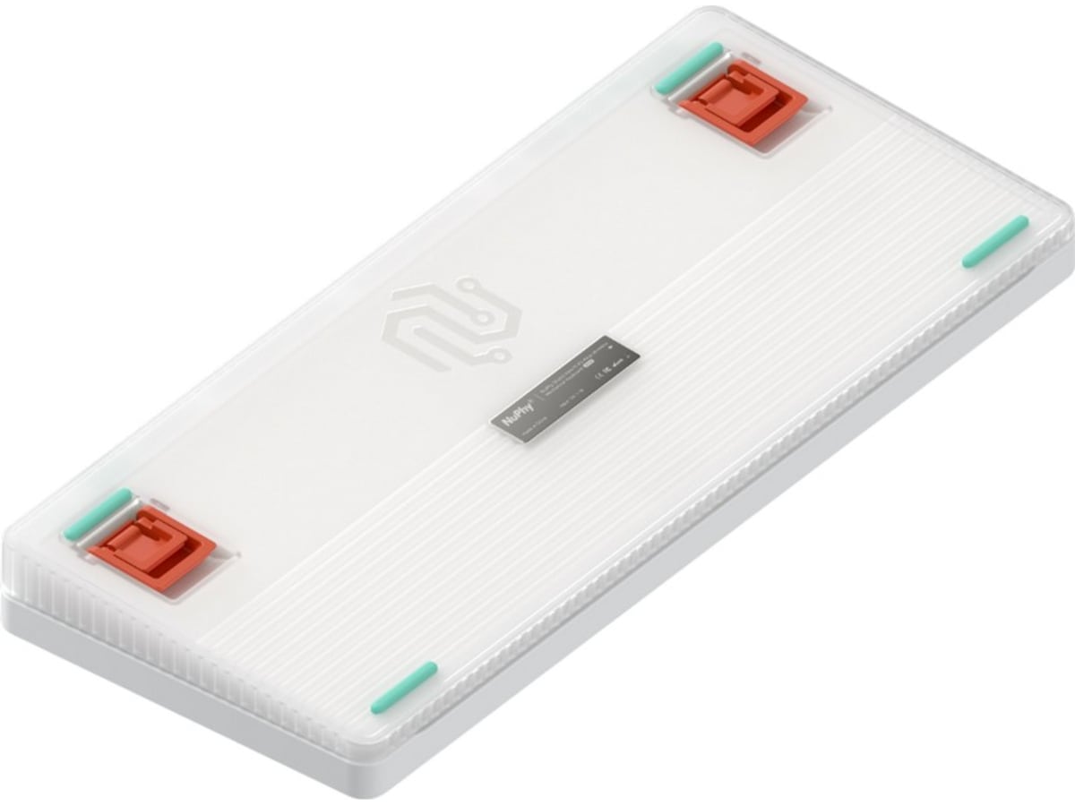 NuPhy Halo75 V2 trådløst gaming tastatur (Ionic white/raspberry) Gamingtastatur