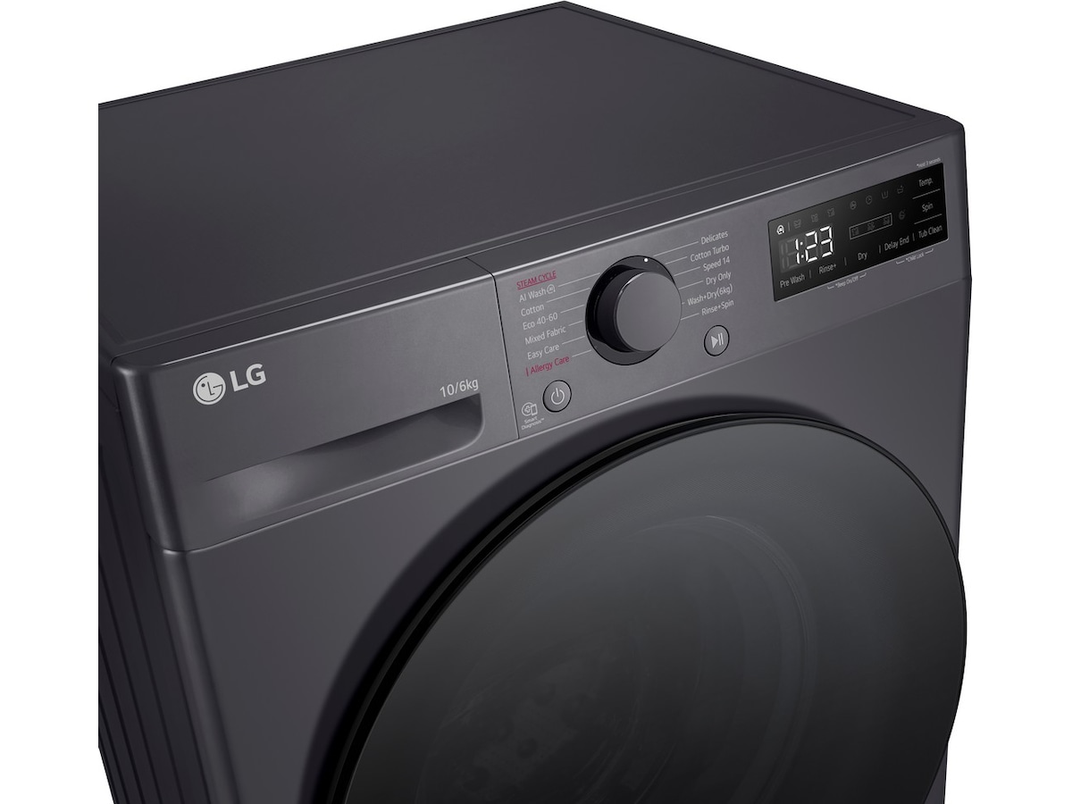 LG F4Y5RRPYJ Vask/Tørk (sort) -B-Grade Demo vask & tørk