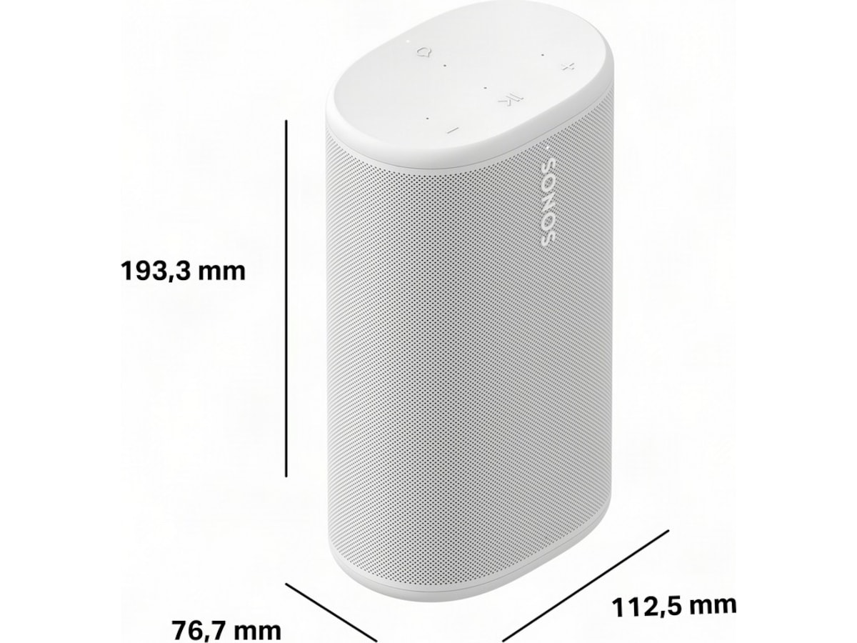 Sonos Play Trådløs Høyttaler (hvit) Høyttalere