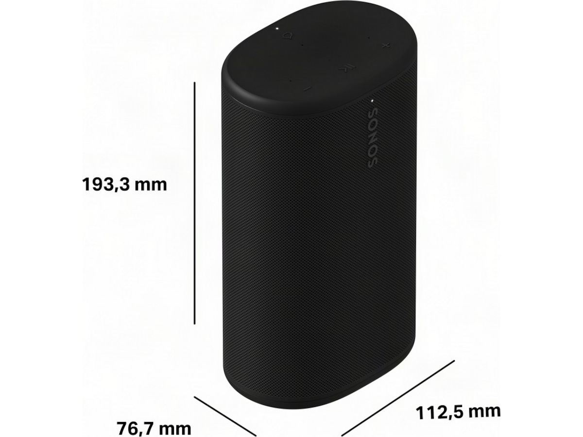 Sonos Play Trådløs Høyttaler (sort) Høyttalere