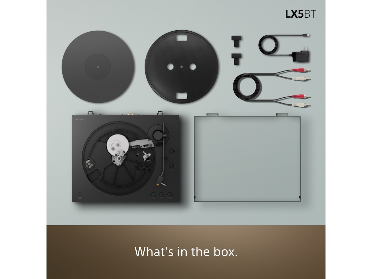 Sony PS-LX5BT trådløs platespiller med Bluetooth Platespiller