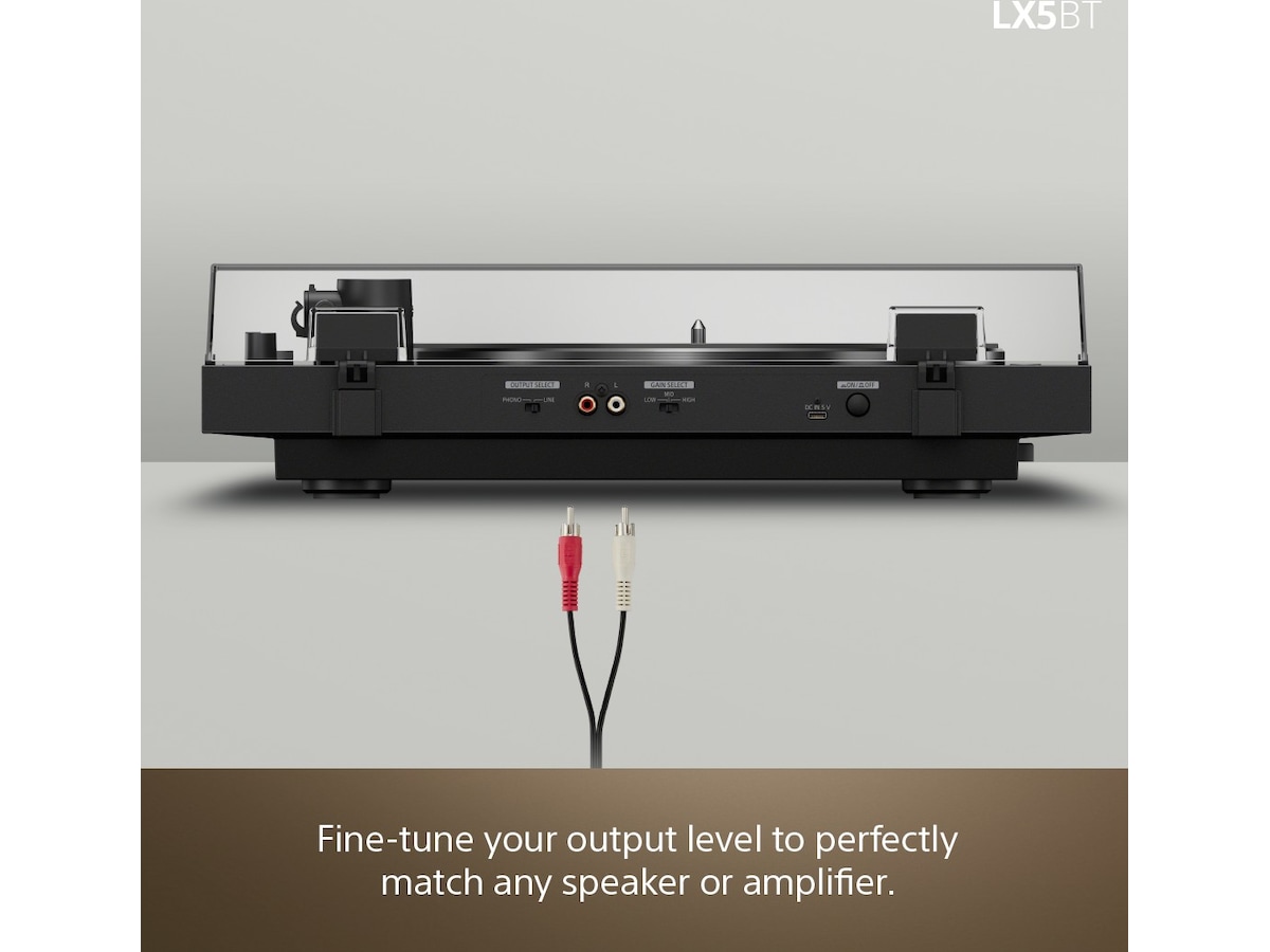 Sony PS-LX5BT trådløs platespiller med Bluetooth Platespiller