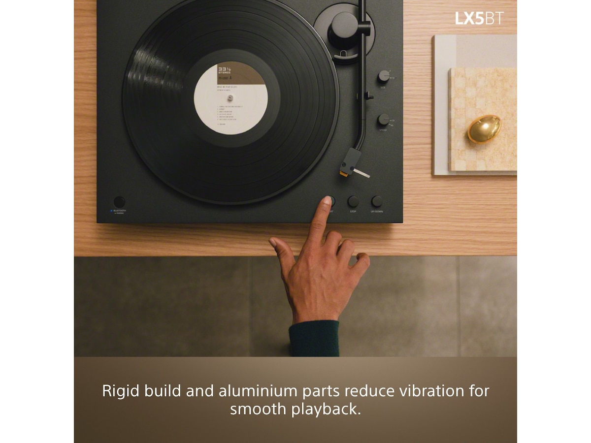 Sony PS-LX5BT trådløs platespiller med Bluetooth Platespiller