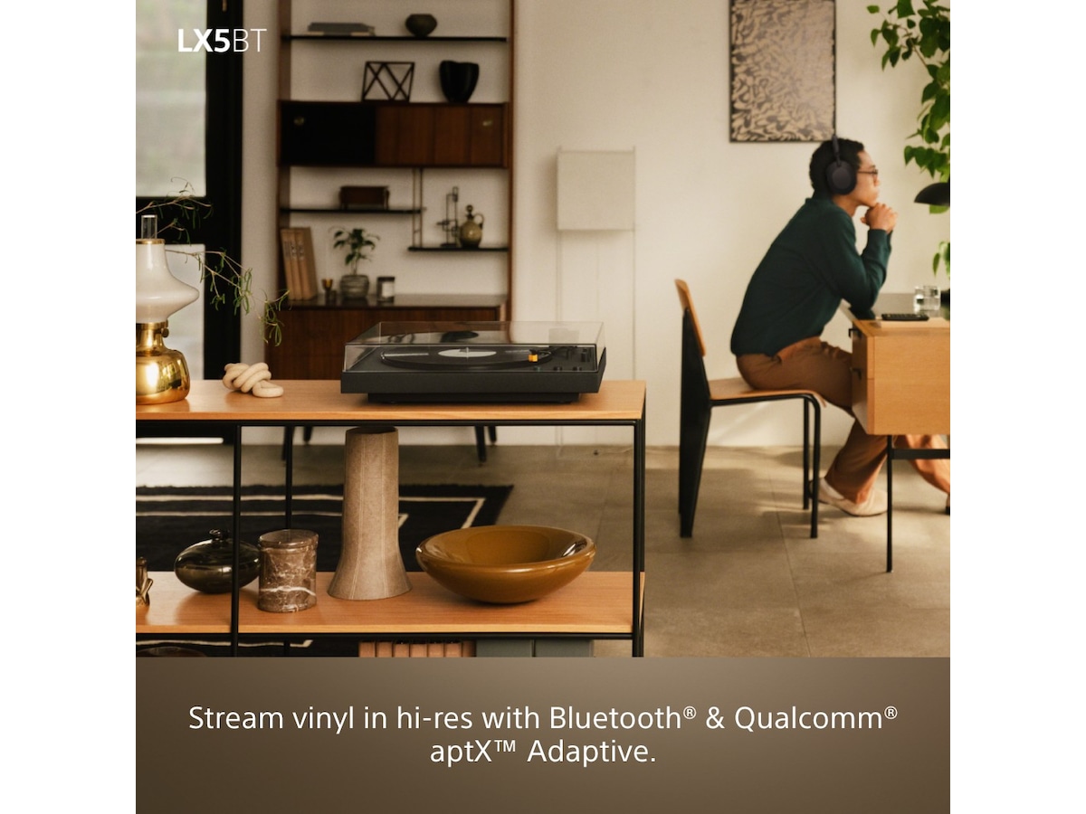 Sony PS-LX5BT trådløs platespiller med Bluetooth Platespiller