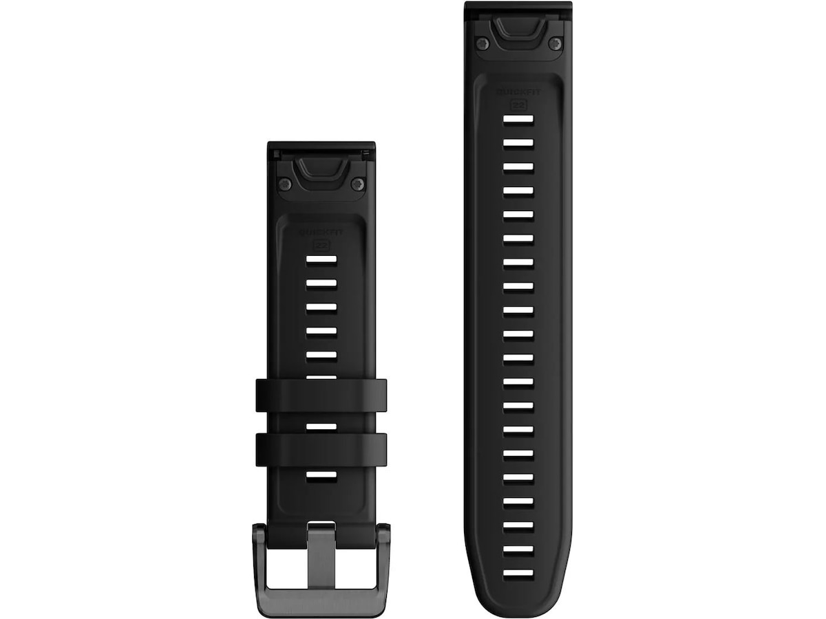 Garmin QuickFit Silikonreim 22mm (sort) Reim