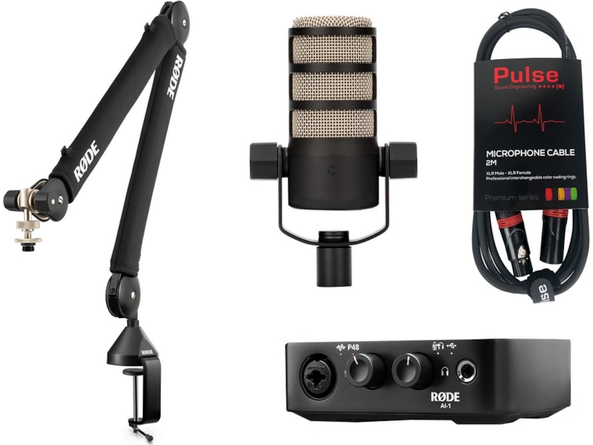 RØDE PodMic Gamers & Streamers Bundle Mikrofon