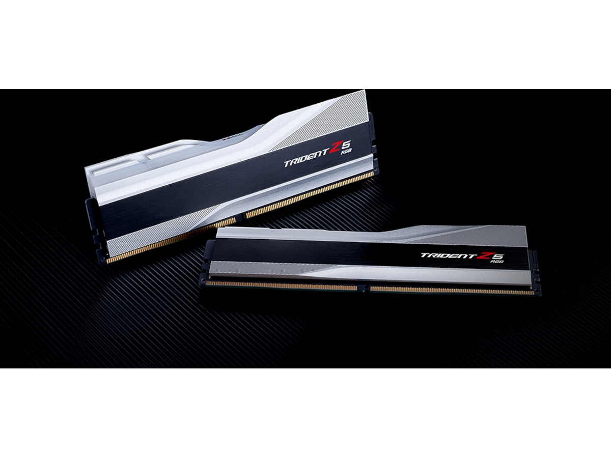 G.Skill Trident Z5 DDR5 6000MHz 32GB RGB (hvit) Minnebrikker