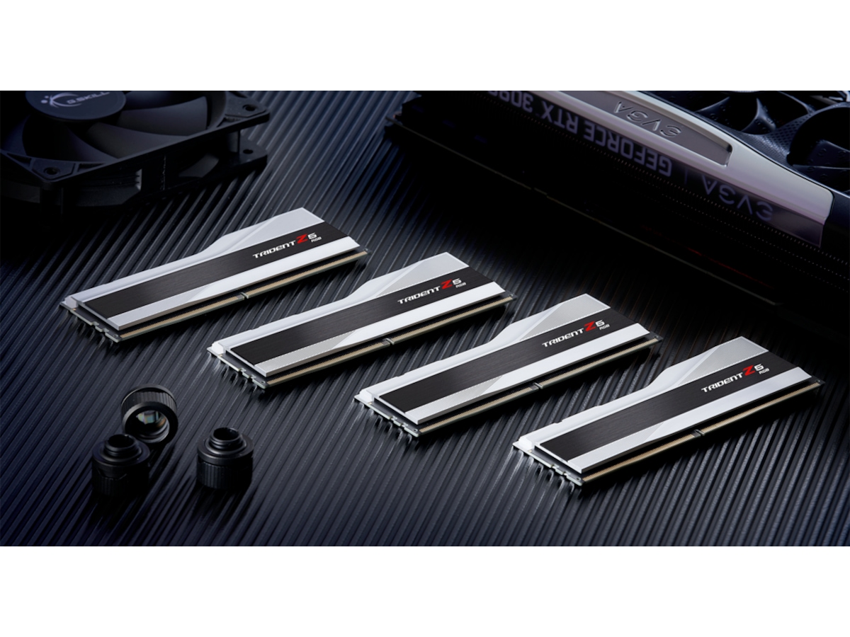 G.Skill Trident Z5 DDR5 6000MHz 32GB RGB (hvit) Minnebrikker