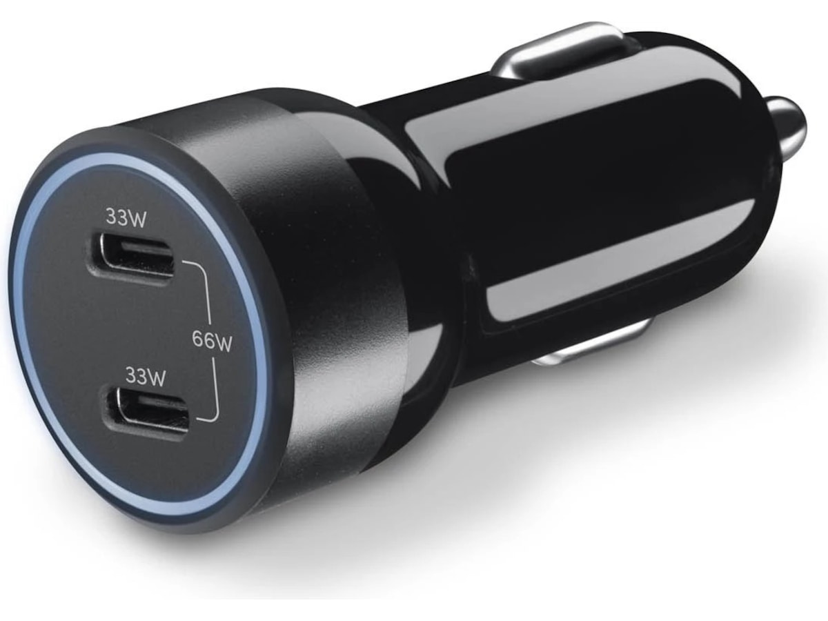 Andersson 66W Billader (sort) Mobilladere