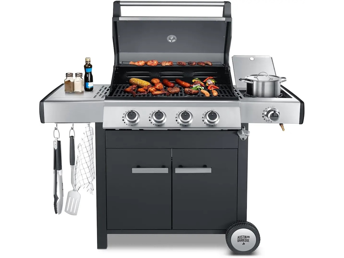 Austin and Barbeque AABQ Classic 4+1B gassgrill Grill