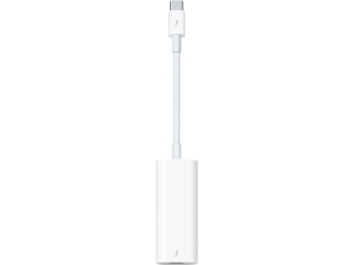 Apple Thunderbolt adapter (hvit) Kabeladaptere & overganger