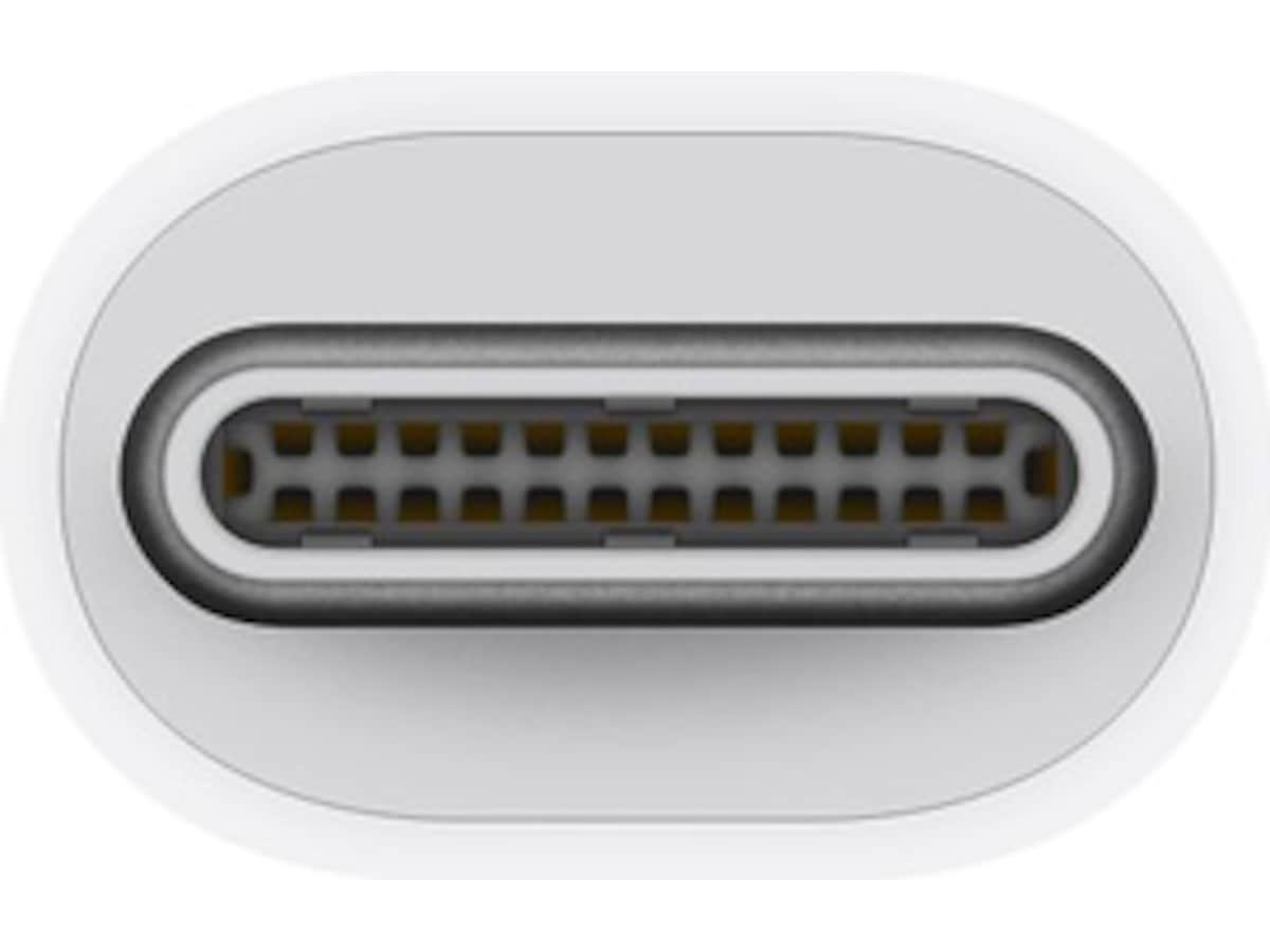Apple Thunderbolt adapter (hvit) Kabeladaptere & overganger