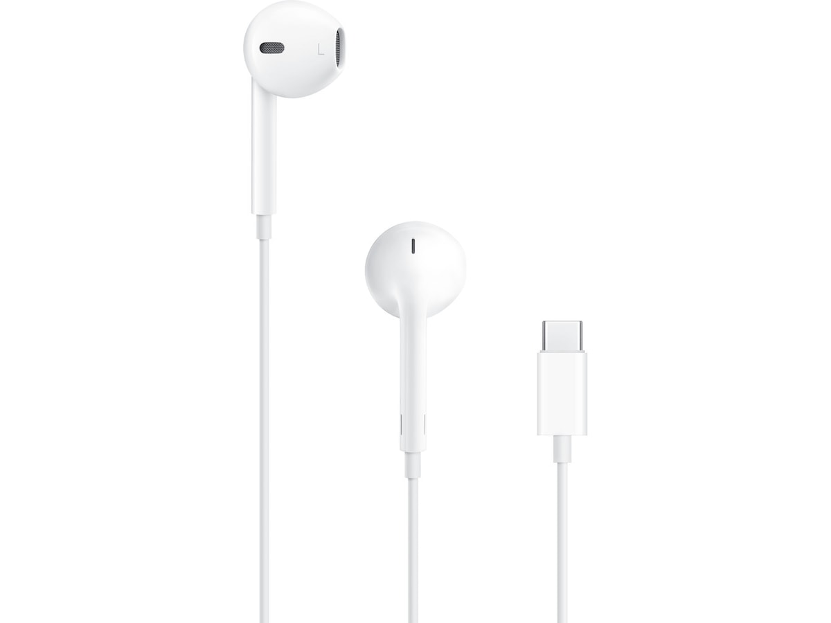 Apple EarPods med fjernkontroll og mik (hvit) Ørepropper