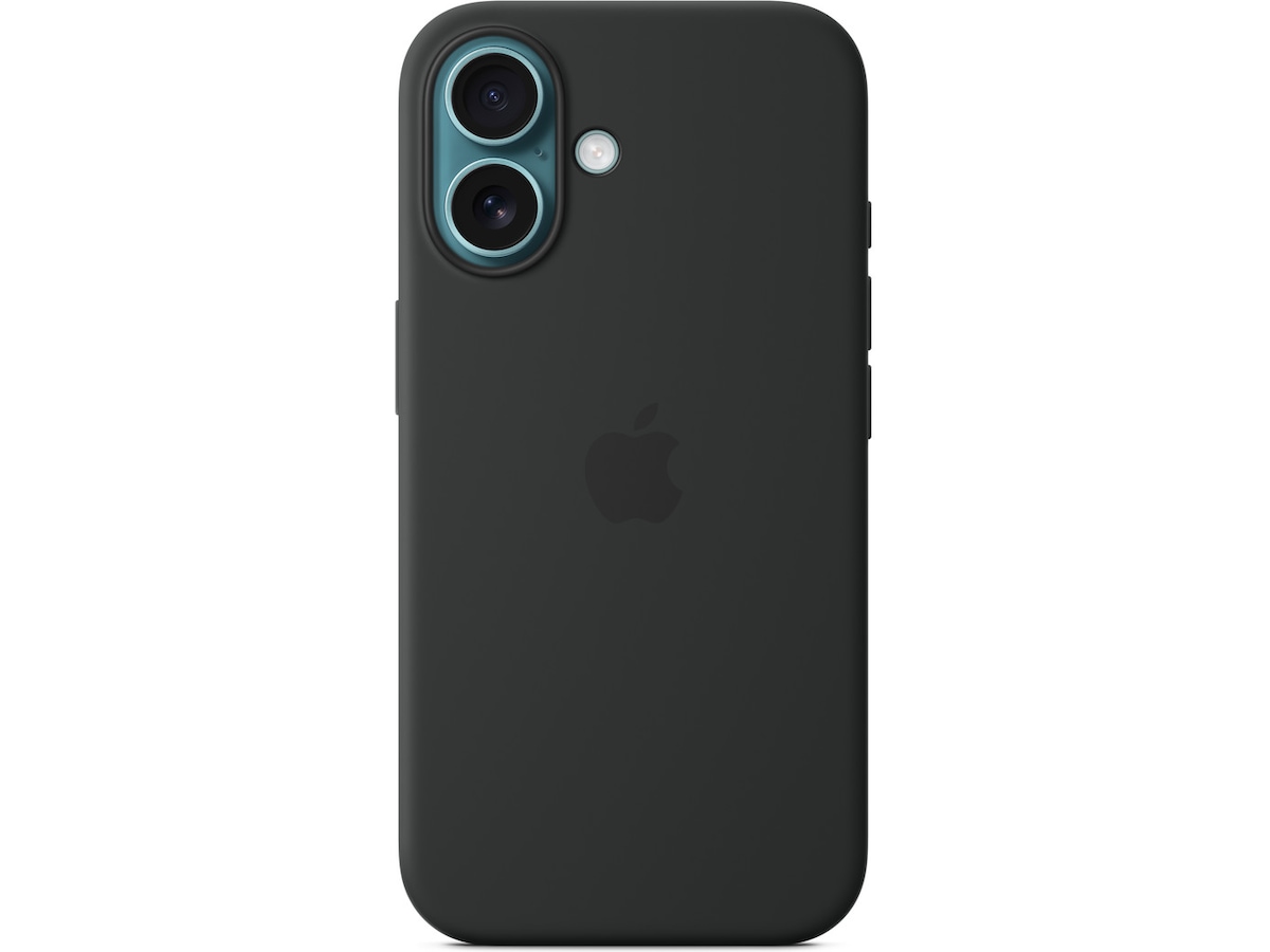 Apple iPhone 16 Silikondeksel (sort) Mobildeksel