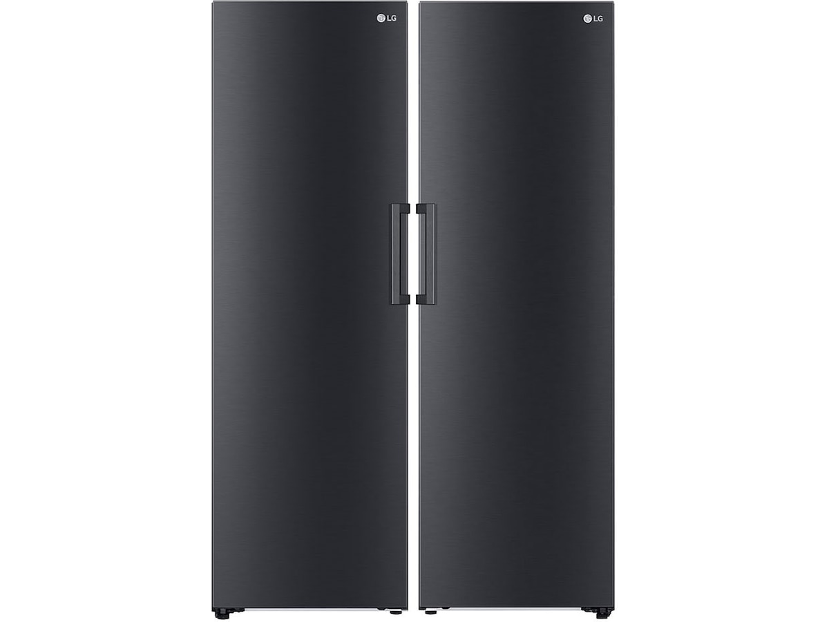 LG GLT71MCCSZ Kjøleskap (matt sort) + Fryseskap Kjøleskap
